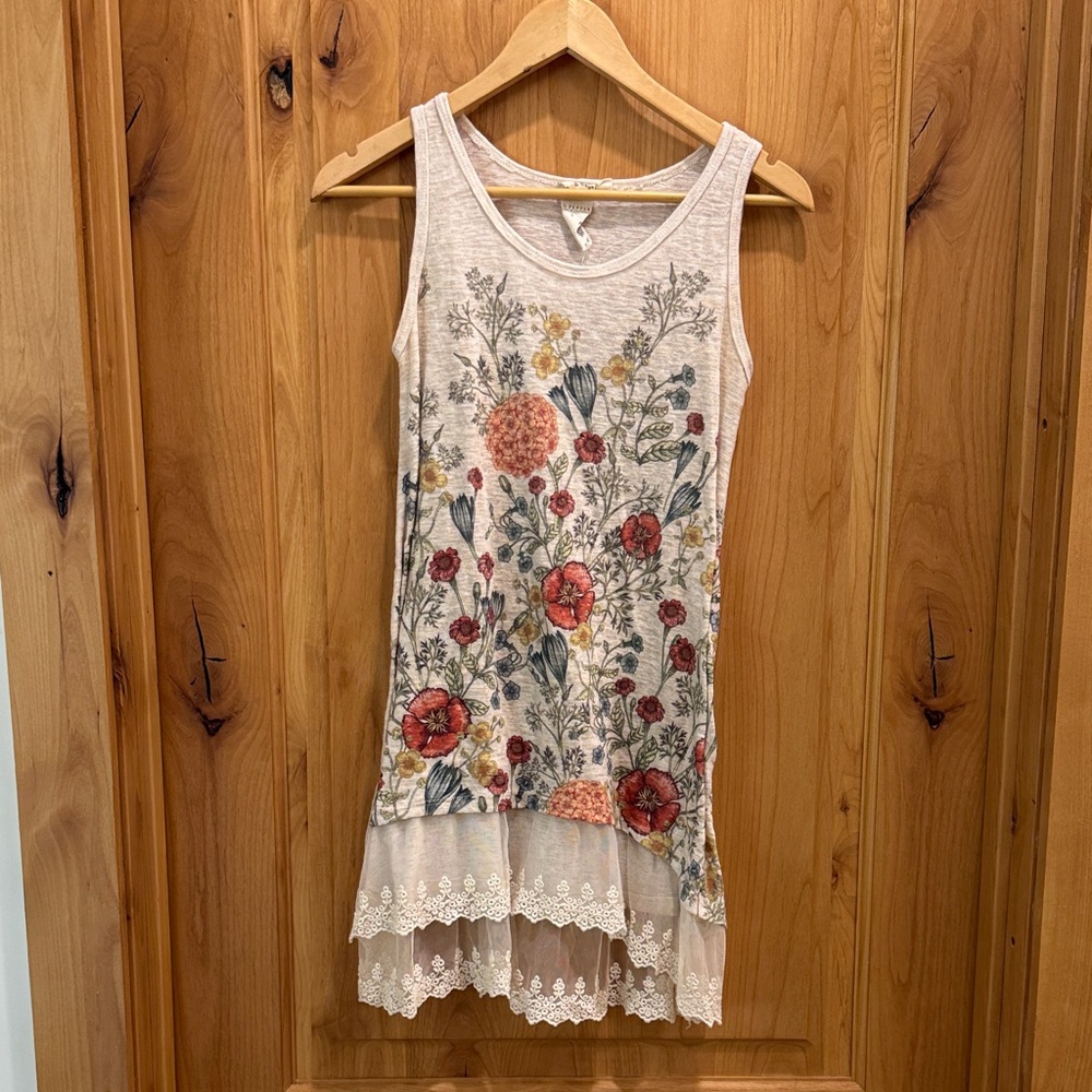 Blu Pepper Soft Beige Knit Dress